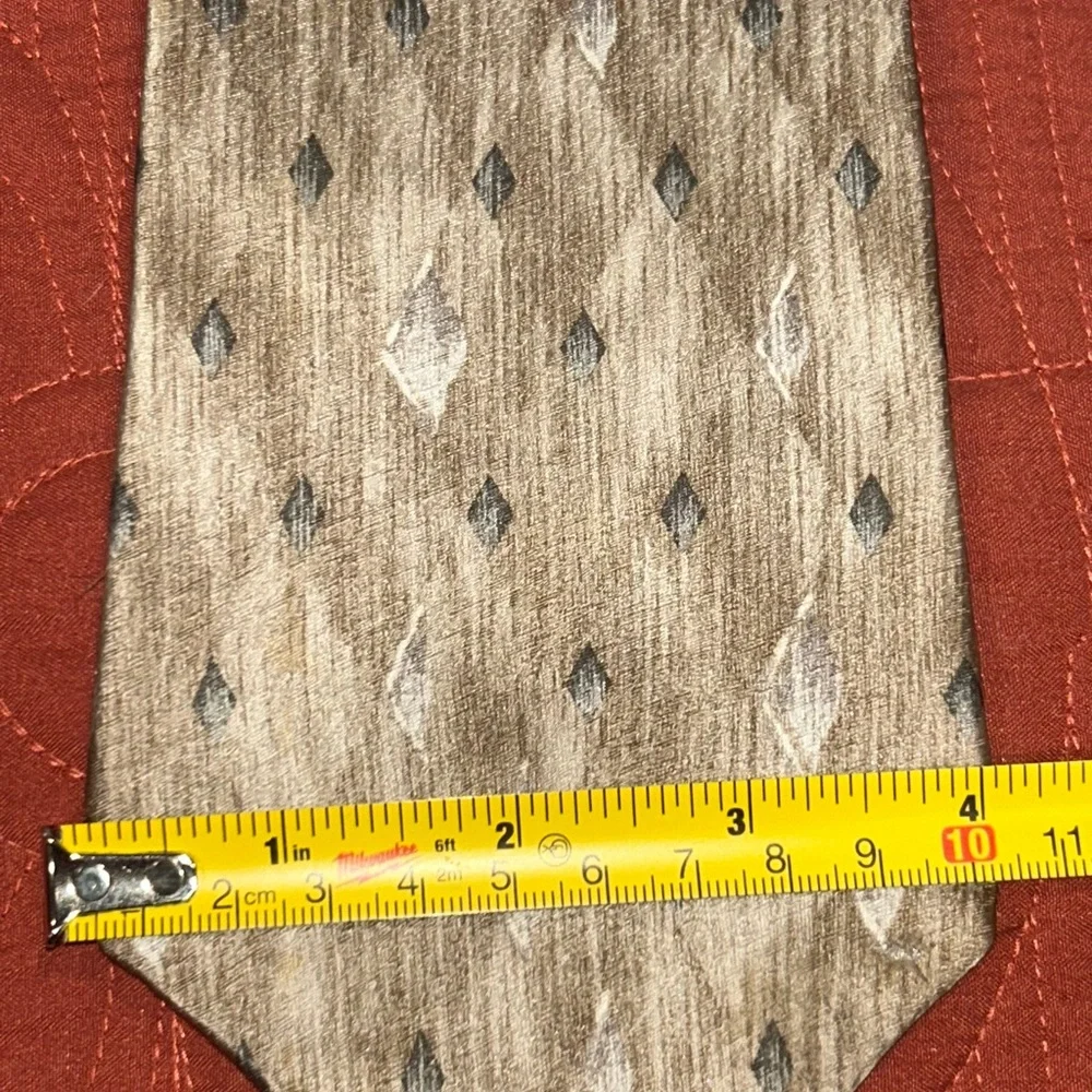 Vintage PIERRE CARDIN Silk Necktie‎ - Tan